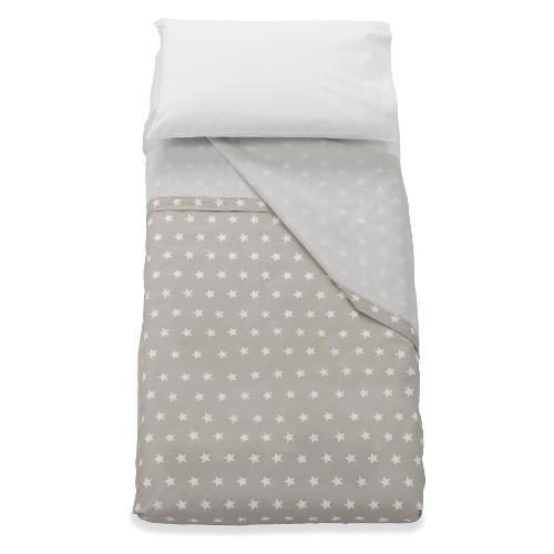 Italbaby Set lenzuola lettino completo 3 pz STARLETTE Tortora 020 1008 004