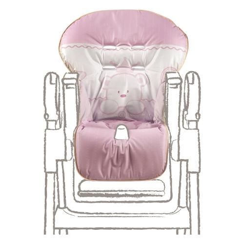 Italbaby Copriseduta per seggiolone BABY RE Rosa 050 6150 22