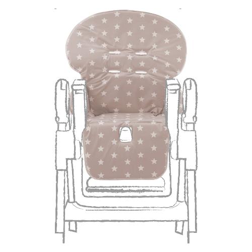Italbaby Copriseduta per seggiolone STARLETTE Tortora 050 6150 14