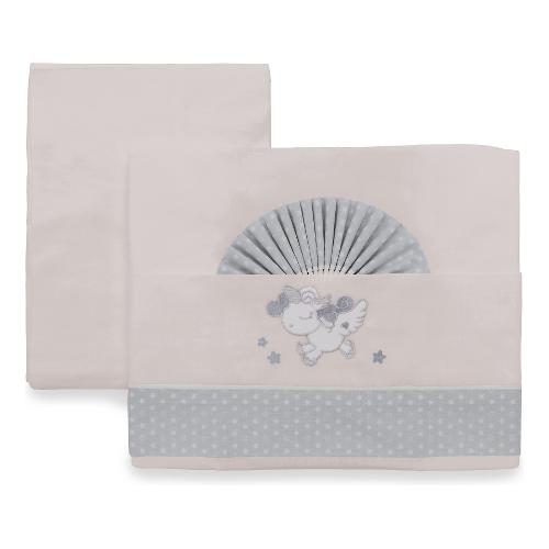 Italbaby Set lenzuola culla 3 pz UNICORN Grey 0153010 508