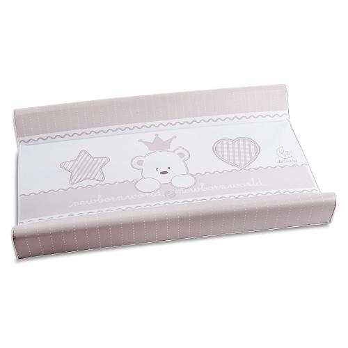 Italbaby Materassino fasciatoio morbido con tasca (81x49x10cm) BABY RE Tortora 050 6010 29