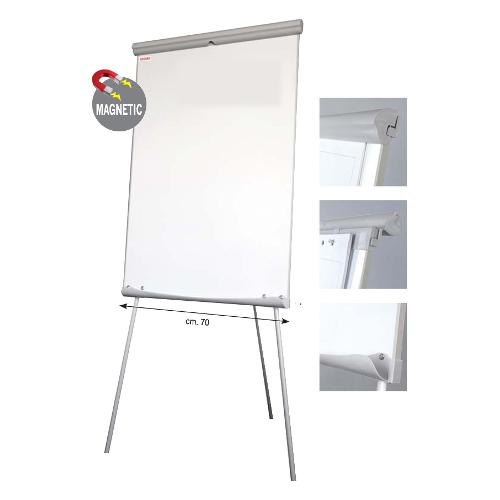 Arda Lavagnetta magnetica cancellabile con cavalletto 86 cm (70x100 cm) CF70100EC