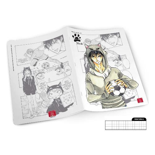 Pigna Quaderno quadretti 5 mm con margine (Q) A4 80 gr/mq ANIMAL SPIRIT assortito 02326035M