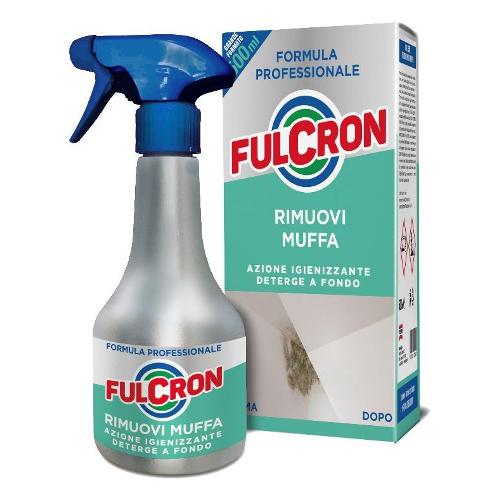Arexons Antimuffa trattamento detergente FULCRON Rimuovi Muffa flacone vapo 500 ml 2554