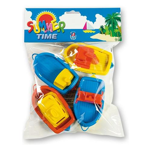 Androni Giocattoli Set barchette  Ferry Boat 4 pz SUMMER TIME Colori assortiti 4025 OOOO