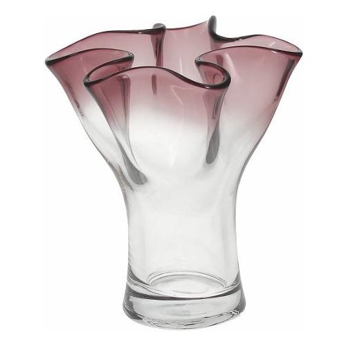 Andrea Fontebasso Vaso Vetro (21x27cm) sfumato BIZARRE Bordeaux GD5VC592810