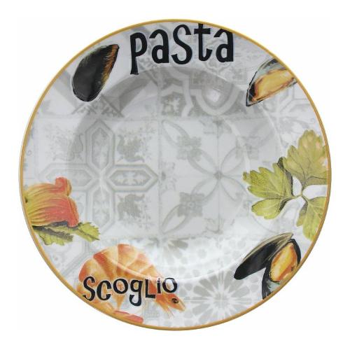Andrea Fontebasso Piatto pasta Porcellana (29cm) Bowl Scoglio OLIVA Multicolor OL023299038
