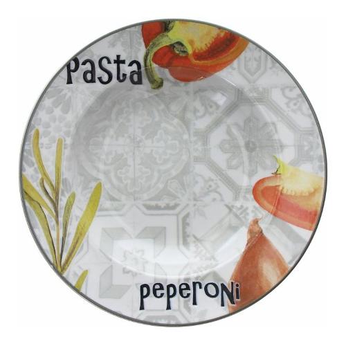 Andrea Fontebasso Piatto pasta Porcellana (29cm) Bowl Peperoni OLIVA Multicolor OL023299036