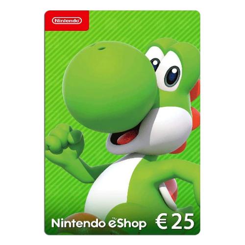 Nintendo Ricarica videogioco Eshop 25 Euro