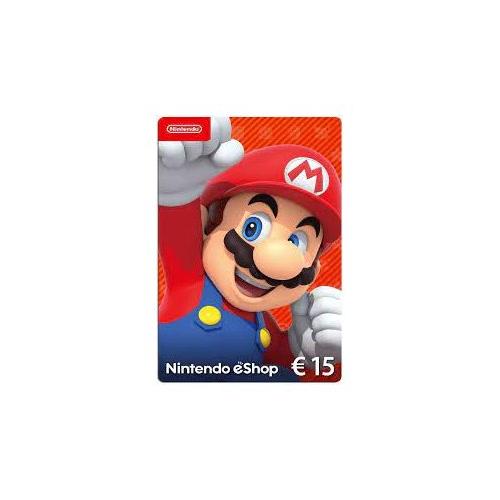 Nintendo Ricarica videogioco Eshop 15 Euro