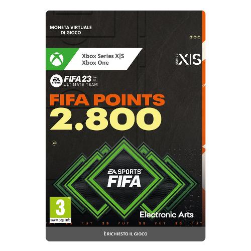 Microsoft Old Servizio Microsoft XBOX Carta Fifa 23 Points 2800 7F6 00459