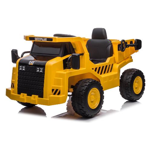 Biemme by Bcs Auto elettrica Dump Ride On 12V RC (110x61,5cm) CAT Giallo 4004G