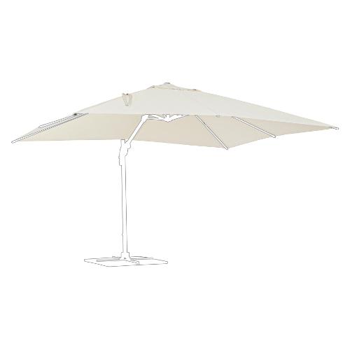 Bizzotto Telo ombrellone poliestere ORION Beige (4x3mt) 407956820