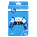 Cover gamepad PLAYSTATION 5 Ssc Napoli + Sticker Azzurro e Bianco