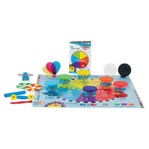 Fila Pasta modellabile Giocacolori Educagioca 8 barattoli 100gr e accessori DIDÒ 353400