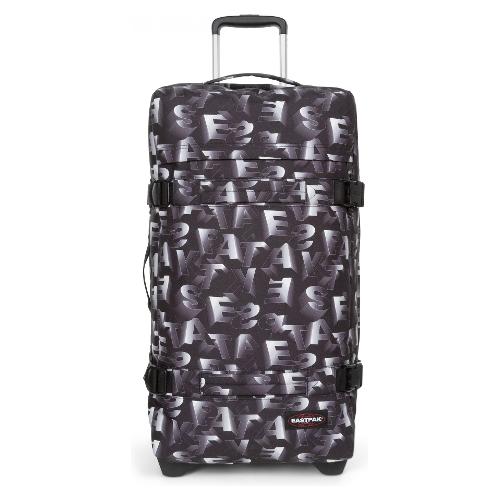 Eastpak Trolley morbido 2 ruote (35,5x30x67 cm) TRANSIT'R blocktype black EK0A5BA86D6