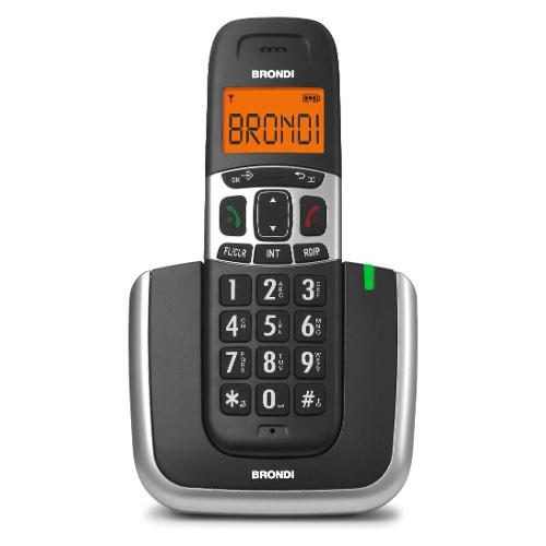 CORDLESS PANASONIC KX-TGE510JTS SILVER VIVAVOCE - TASTI GRANDI E