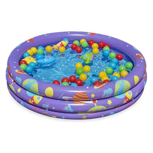 Bestway Piscina bimbo Surprise Intergalactic con Palline (102x25cm) 52466