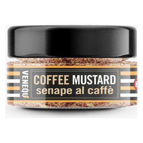 Venequ Salsa barbecue Coffe Mustard Senape Grani 120 gr VNQ200V20