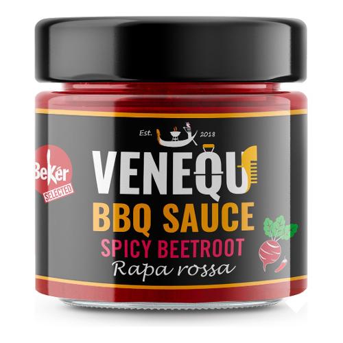 Venequ Salsa barbecue Spicy Beetroot Rapa Rossa 200 gr VNQ200T01