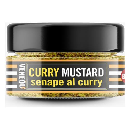 Venequ Salsa barbecue Curry Mustard Senape Grani 120 gr VNQ200V19