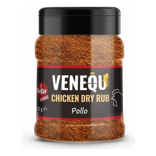 Venequ Spezie barbecue Chicken Dry Rub Pollo 150 gr VNQ200T12