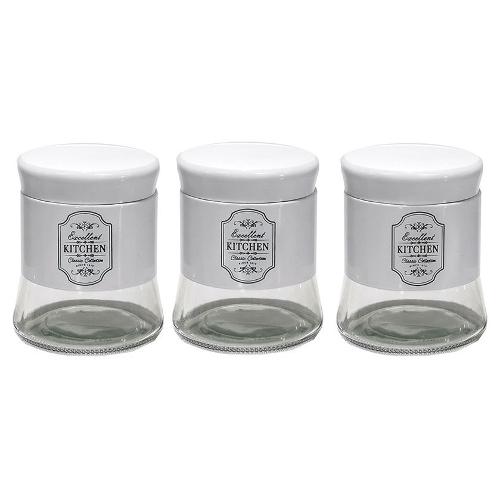 General Trade Set barattoli 3 pz (700ml) Bianco 703244