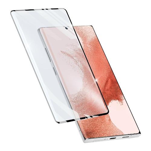 Cellular Line Protezione schermo GALAXY S23 Ultra IMPACT GLASS CURVED Clear TEMPGCUGALS23UK