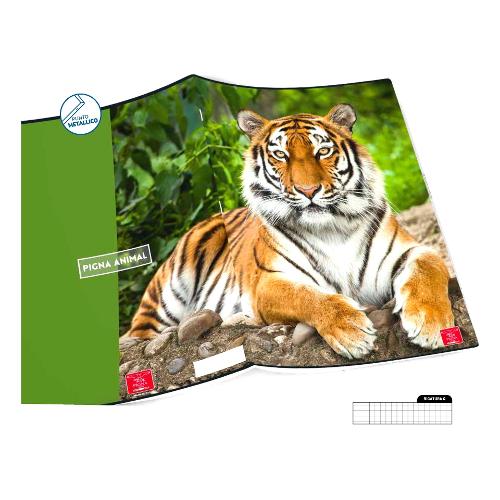 Pigna Quaderno quadretti 5 mm con margine (Q) A4 ANIMAL assortito 02325930Q
