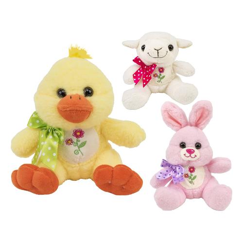 Globo Peluche Amici Della Fattoria (15cm) PELUX Assortito 83486