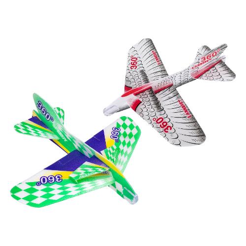 Globo Coppia Aeroplani 360 (21,5x26,3x5cm) W’TOY Assortito 41863