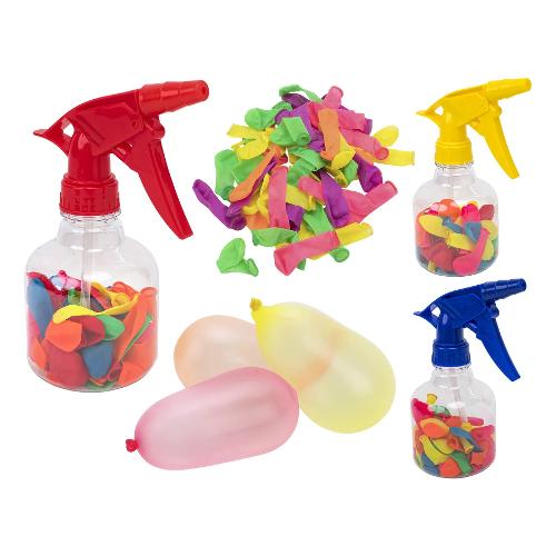 Globo Spruzzino con 50 Bombe D'Acqua W’TOY Assortito 41882