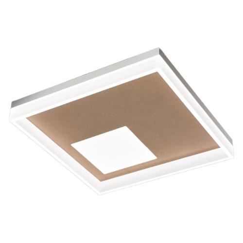 Perenz Plafoniera BOXE Oro sabbiato (35x8,5x35cm) 10S46853 OR CT 1 luce - LED - Max 32W