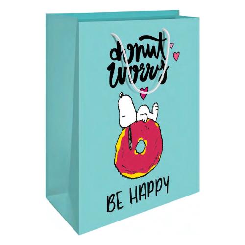 Marpimar Shopper regalo (26x12x32 cm) SNOOPY Verde PESB01