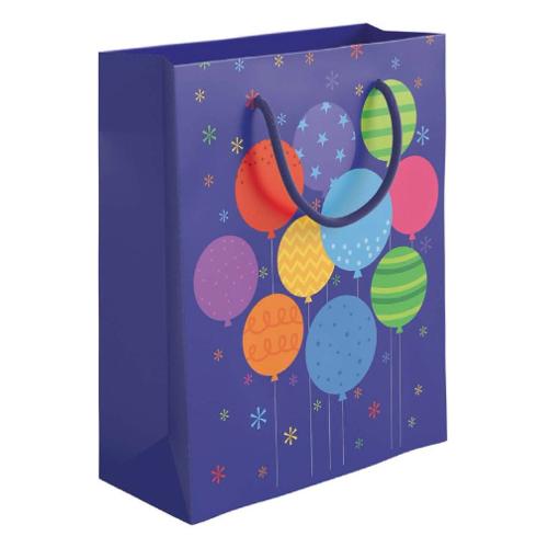 Marpimar Shopper regalo (18,5x10x23 cm) BALLONS Viola PLC39