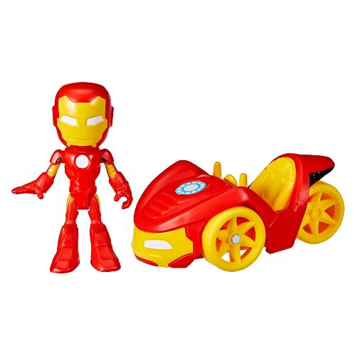 Hasbro Veicolo con personaggio Iron Man MARVEL SPIDEY F39925X0