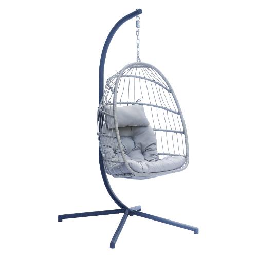 Moia Poltrona corda, poliestere UOVO Assortito CLW50