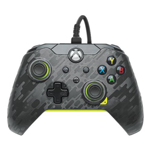 Pdp Gamepad XBOX Electric Carbon Wired Black e Green 049 012 CMGY