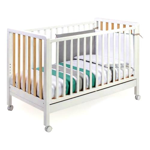 Pali Lettino infanzia ASTRID (133x73x94cm) Bianco 00188Ina