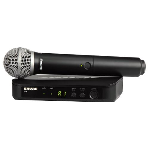 Shure Kit microfono BLX SERIES Blx24E Pg58 M17 Black