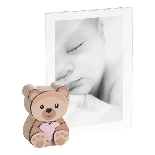Mascagni Portafoto (per 1f 13x18 cm ) KIDS TEDDY Rosa 2ICA1746