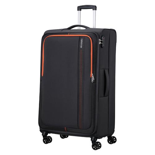 American Tourister Trolley morbido 4 ruote (47,5x28,5x80 cm) SEA SEEKER charcoal grey 146676 1175