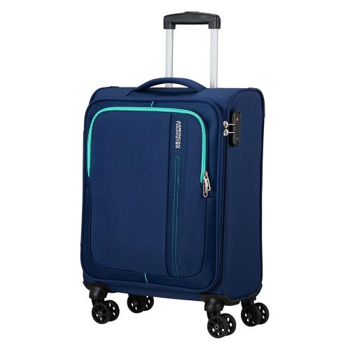American Tourister Trolley cabina morbido 4 ruote (40x20x55 cm) SEA SEEKER combat navy 146674 6636