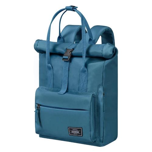 American Tourister Zaino viaggio (17L) Espandibile URBAN GROOVE stone blu (25x20x36 cm) 143779 E612
