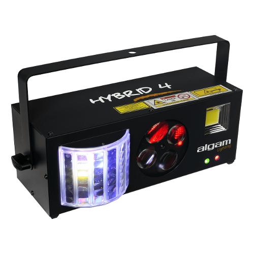 Algam Lighting Effetti luce disc jockey HYBRID 4 4In1 Animation Effect Black 18700111