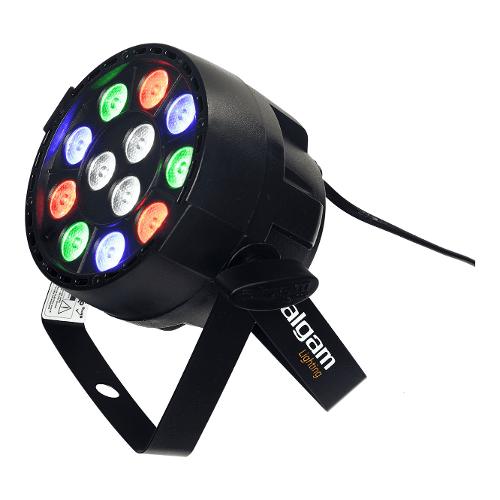 Algam Lighting Proiettore disc jockey PAR WASH 12 Led Black 18700110