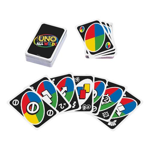 Mattel Carte gioco All Wild UNO HHL33