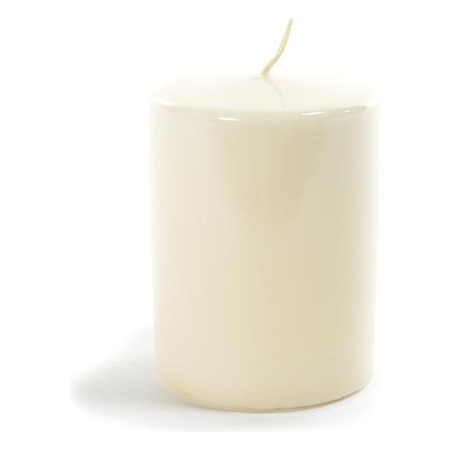 Mercury Candela Pillar Lucid (8x10cm) CHRISTMAS Avorio 95585