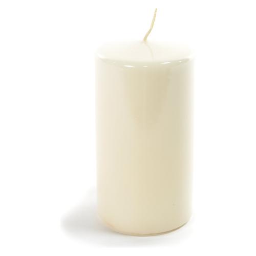 Mercury Candela Pillar Lucid (8x15cm) CHRISTMAS Avorio 95592