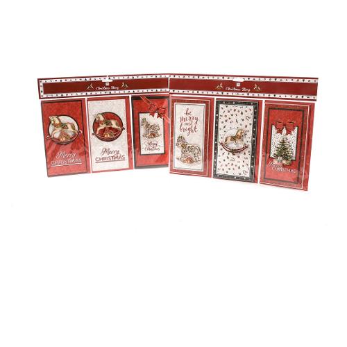 Mercury Set biglietti natalizi 3 Pz Auguri 3D con Busta Assortito 97498